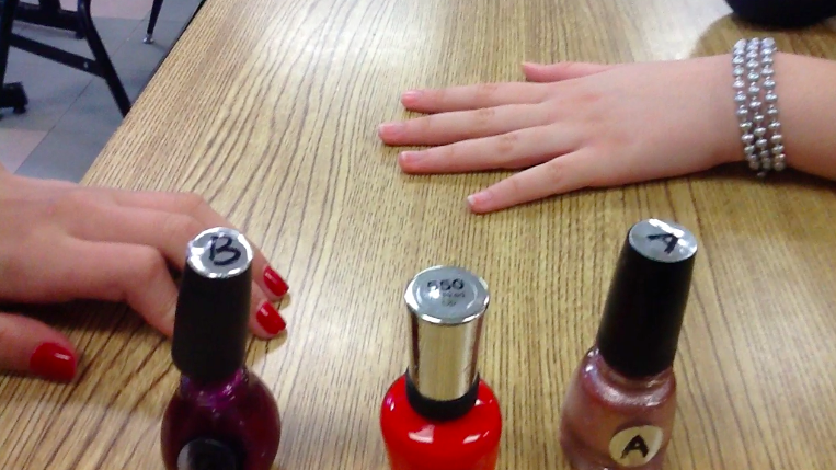 how to get dried nail polish off counter